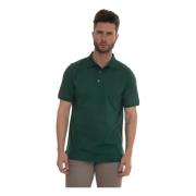 Heren Polo Shirt met Korte Mouwen Kiton , Green , Heren