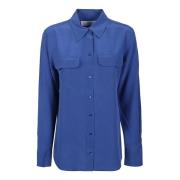 Shirts Equipment , Blue , Dames