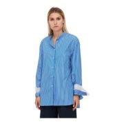 Shirts Erika Cavallini , Blue , Dames