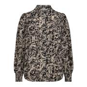 Dragoncc Petra Shirt Bluse Zwart Co'Couture , Black , Dames