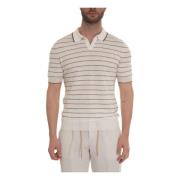 Jersey polo shirt Gran Sasso , White , Heren