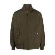 Groene Harrington Zip-Up Bomberjack Baracuta , Green , Heren