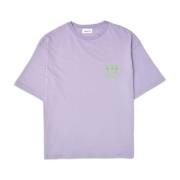 T-Shirts Amish , Purple , Heren