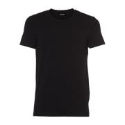 Stijlvolle T-shirts en Polos Dondup , Black , Heren
