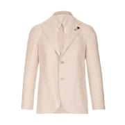 Stijlvolle Blazer voor Heren Lardini , Beige , Heren