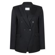 Elegante Greet Blazer in Zwart Jane Lushka , Black , Dames