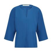 Stami Blouse - Stijlvol en Ademend Jane Lushka , Blue , Dames