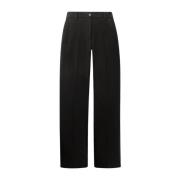 Zwarte Rutna Straight Leg Broek Daily Paper , Black , Heren