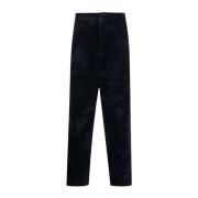 Navy geweven broek Comme des Garçons , Blue , Heren