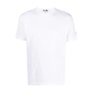 Witte T-Shirt Comme des Garçons Play , White , Heren
