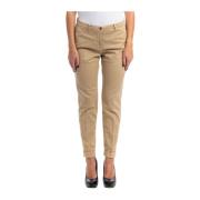 Chino Broek Seventy , Beige , Dames