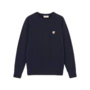 Stijlvolle Sweater Maison Kitsuné , Blue , Heren