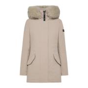 Beige Jassen voor Dames Peuterey , Beige , Dames