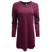 Pre-owned Wool tops Hermès Vintage , Purple , Dames