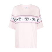 Klassiek T-Shirt Chiara Ferragni Collection , Pink , Dames