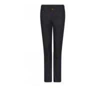 Emma Pin-Tuck Broek - Indigo Blauw C.Ro , Black , Dames