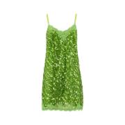 Short Dresses Ermanno Scervino , Green , Dames