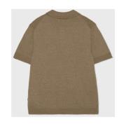 Polo Shirts Nn07 , Brown , Heren