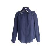 Pre-owned Silk tops Chloé Pre-owned , Blue , Dames