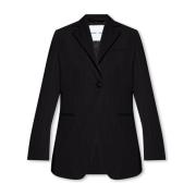 ‘Mara’ blazer Samsøe Samsøe , Black , Dames