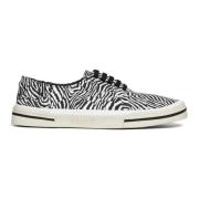 Elliot Sneaker met Zebra Print Celine , Black , Heren