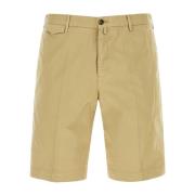 Stretch katoenen Bermuda shorts PT Torino , Brown , Heren