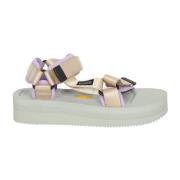 Depa-V2Po Platte Sandalen Suicoke , Beige , Heren