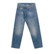 Crossover Jeans voor Heren R13 , Blue , Dames
