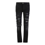 Thrasher Skinny Jeans Amiri , Black , Heren