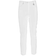 White Viscose Jeans Pant - Witte Viscose Denim Broek YES ZEE , White ,...