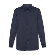 Katoenen shirt Brioni , Blue , Heren