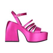 High Heel Sandals Nodaleto , Pink , Dames