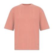T-shirt met logo Acne Studios , Pink , Dames
