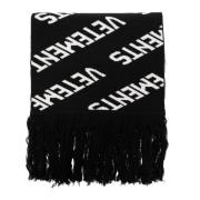 Wollen sjaal Vetements , Black , Dames