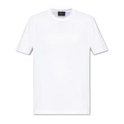 T-shirt met logo Brioni , White , Heren