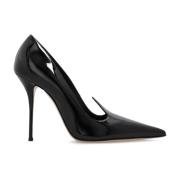 Stiletto pumps van lakleer Casadei , Black , Dames