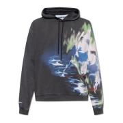 Gestreepte hoodie Ambush , Gray , Heren