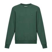 Sweatshirt met logo Maison Kitsuné , Green , Heren