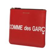 Monochrome Clutch Portemonnee Comme des Garçons , Red , Dames