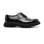 Derby Klassieke Stijl Schoenen Doucal's , Black , Heren