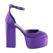 High Heel Sandals Paris Texas , Purple , Dames