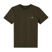T-Shirt - Klassiek Model A.p.c. , Green , Heren