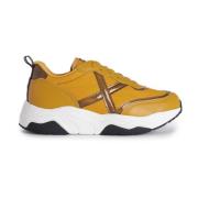 Trendy Sneakers voor Mannen Munich , Yellow , Heren