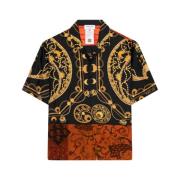 Short Sleeve Shirts Marine Serre , Black , Heren