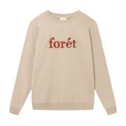 Sweatshirt Forét , Beige , Heren