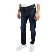 Klassieke Slim-Fit Jeans van Denim Roy Roger's , Blue , Heren