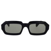 Street-Edge Zonnebril met Gedurfde Visie Retrosuperfuture , Black , Un...