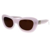 Gedurfde witte vlinder zonnebril Ambush , White , Dames