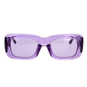 The Attico X Linda Farrow Marfa Zonnebril The Attico , Purple , Dames