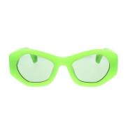 Geometrische groene zonnebril met gedurfd ontwerp Ambush , Green , Uni...